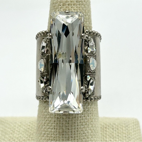 Sorrelli Crystal Band Ring - Picture 2 of 5